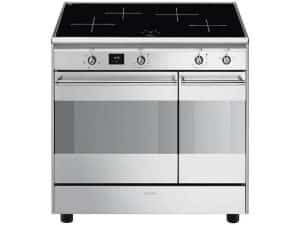 Smeg CG90IXT9- Inductie fornuis - RVS