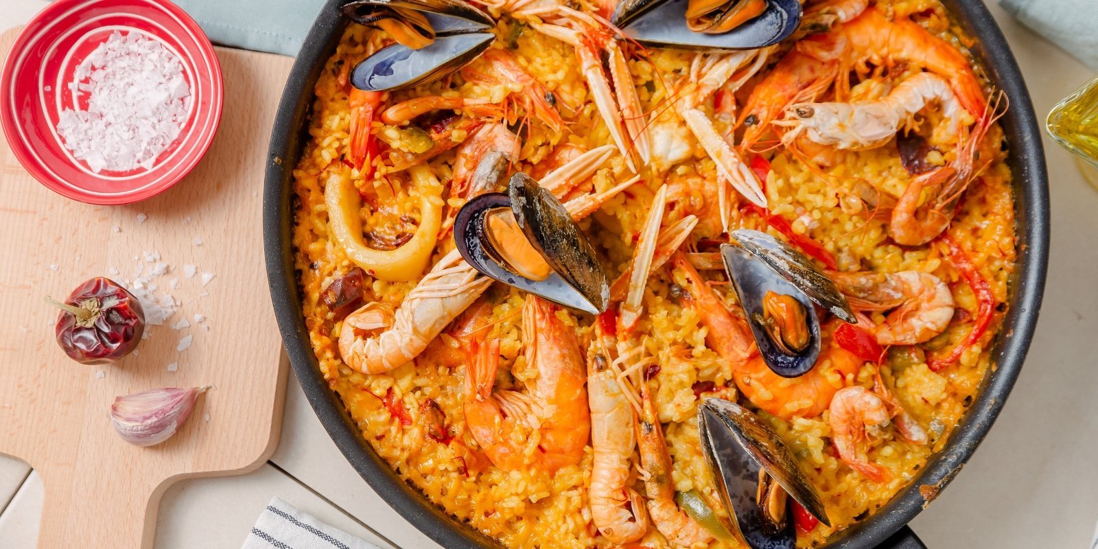 Paella pan inductie