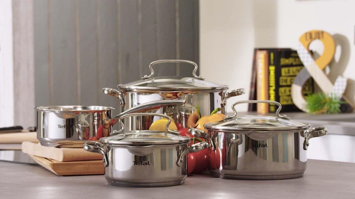 Tefal Duetto Pannenset in de keuken