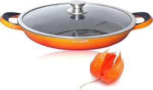 Paella Pan met Deksel 36cm Amazons keuze