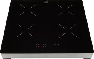 ETxNA KIV164RVS inductie kookplaat vrijstaand 4-pits